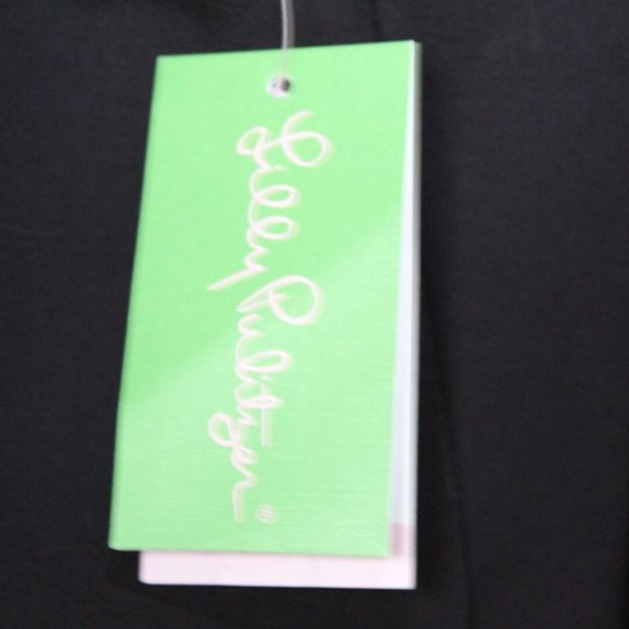 NWT Lilly Pulitzer The Tuxedo Travel Pant Black Pull On Pants Size Large H13171 - Picture 7 of 11